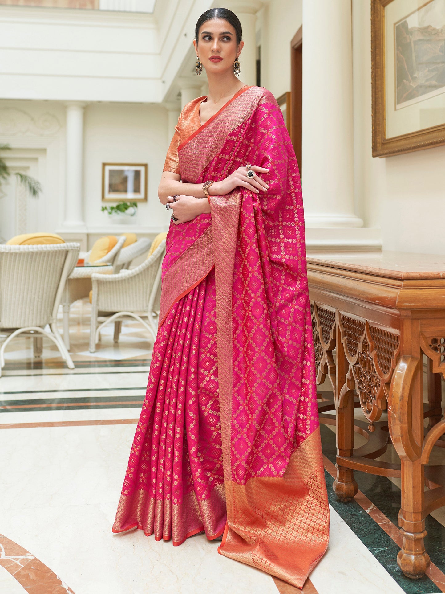 PINK KOSHIYA SILK