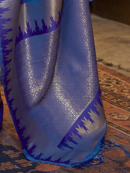 NAVY BLUE KARISSA SILK