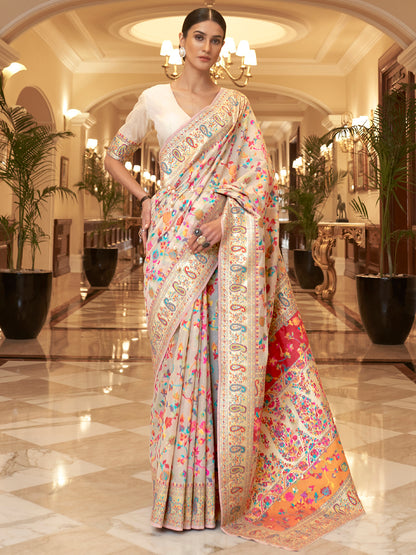 CREAM KASHIFA SILK