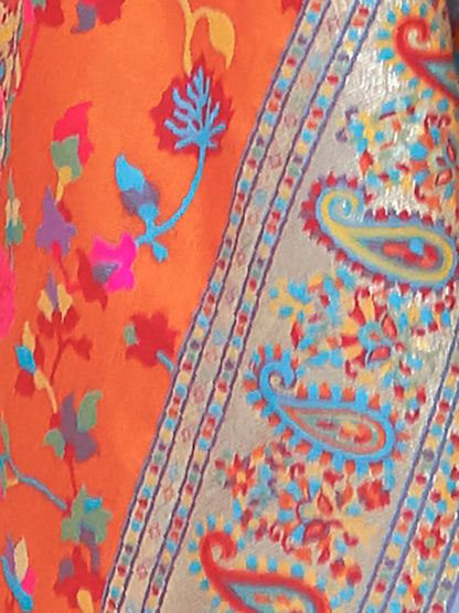 BLUE KASHIFA SILK