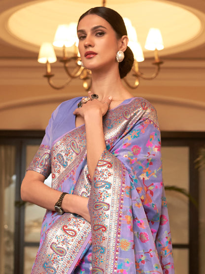 LAVENDAR KASHIFA SILK