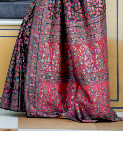 BLACK KASHIFA SILK