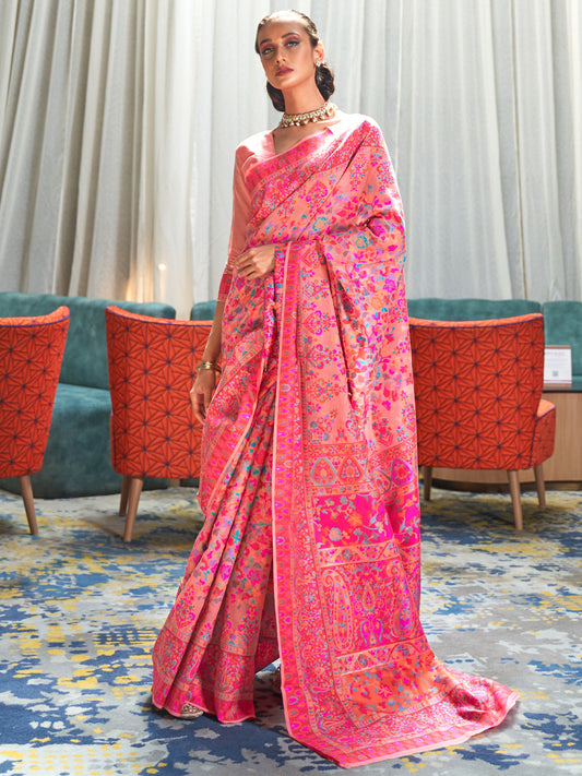 PINK KASHMIRA SILK COTTON