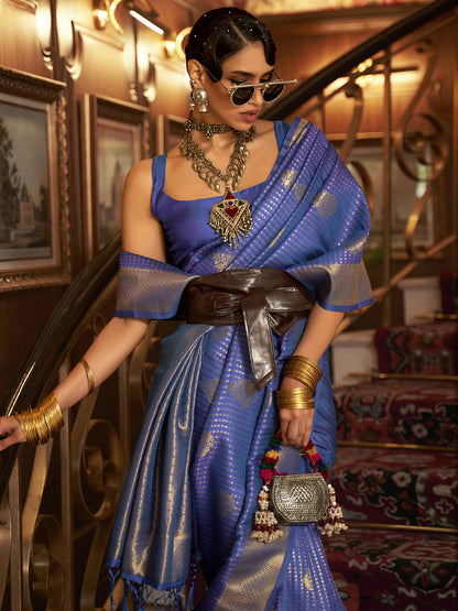 NAVY BLUE KURINA SILK