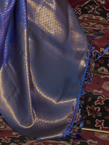 NAVY BLUE KURINA SILK