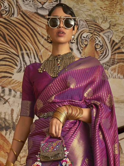 PURPLE KURINA SILK