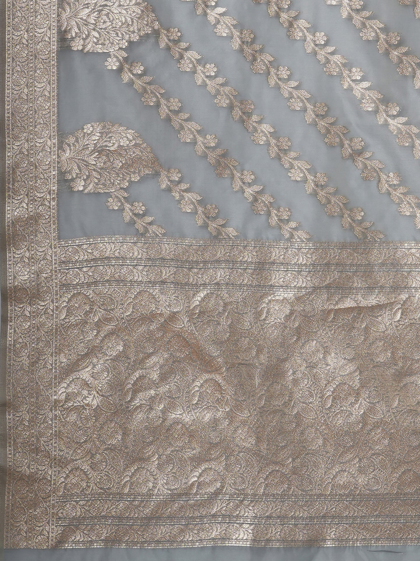 GREY ORGANZA CLASSIC -06 ORGANZA