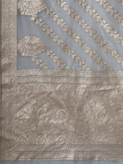 GREY ORGANZA CLASSIC -06 ORGANZA