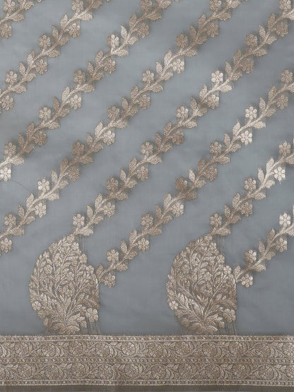 GREY ORGANZA CLASSIC -06 ORGANZA