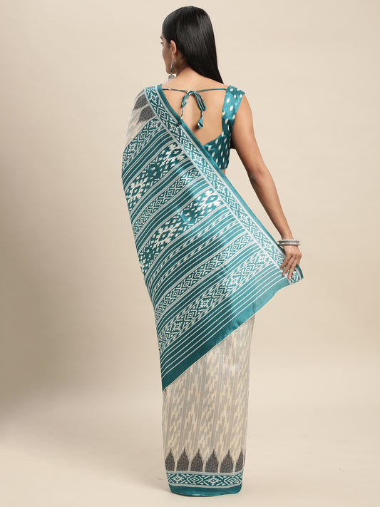 OFF WHITE PATOLA - 40 SILK