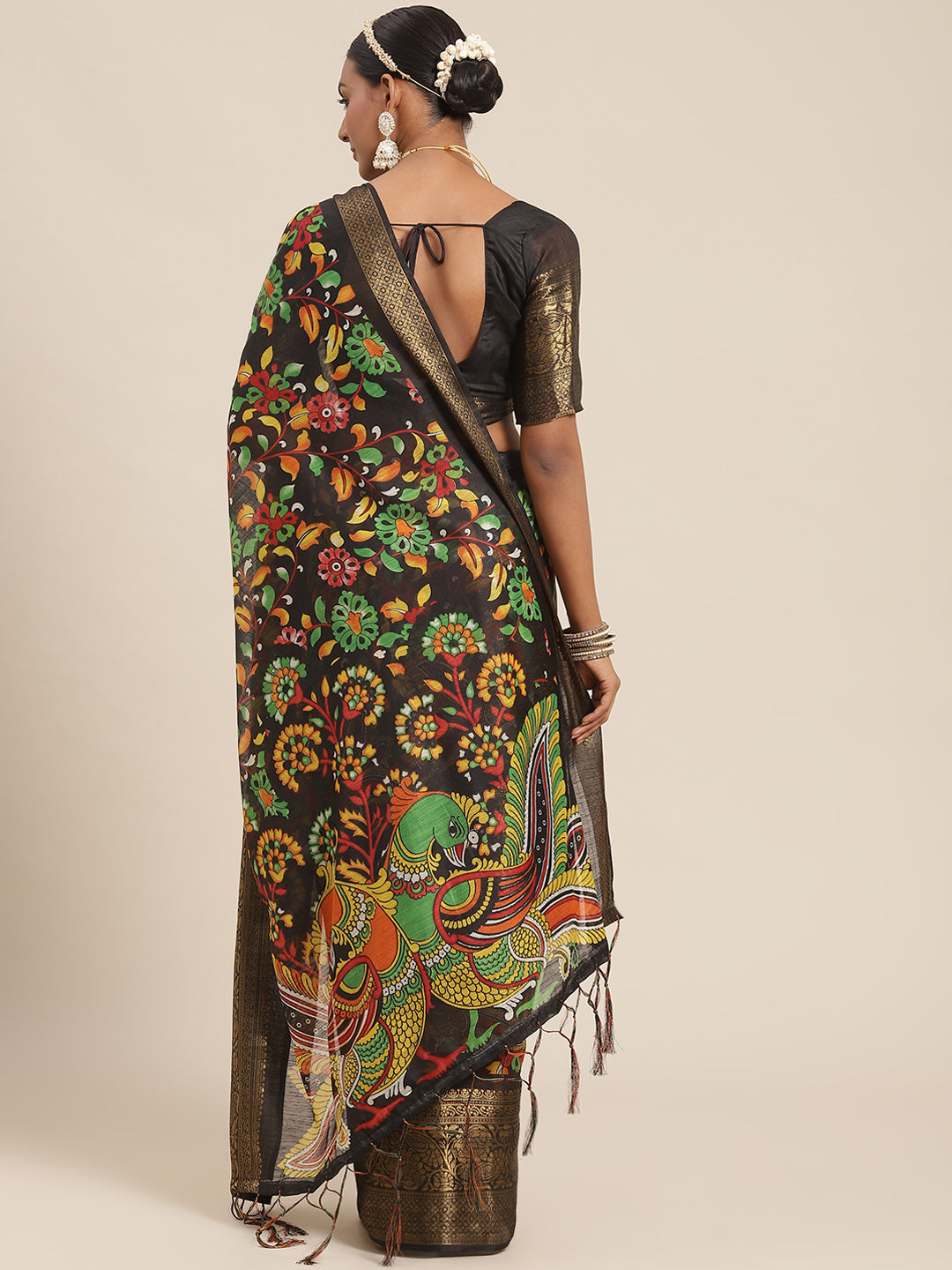BLACK PUSHPA COTTON