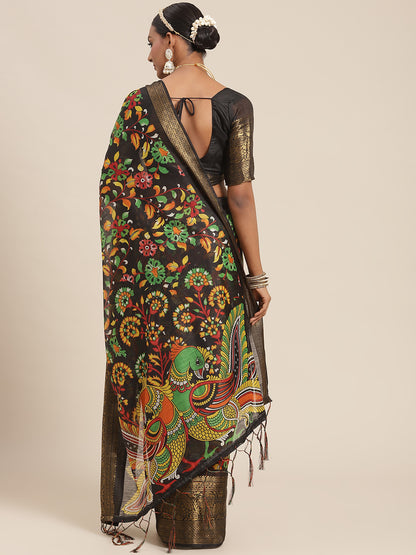 BLACK PUSHPA COTTON