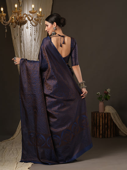 NAVY BLUE SOHANA VOL.2 SILK