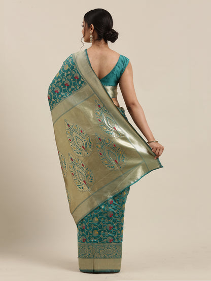 TEAL GREEN OREO SILK