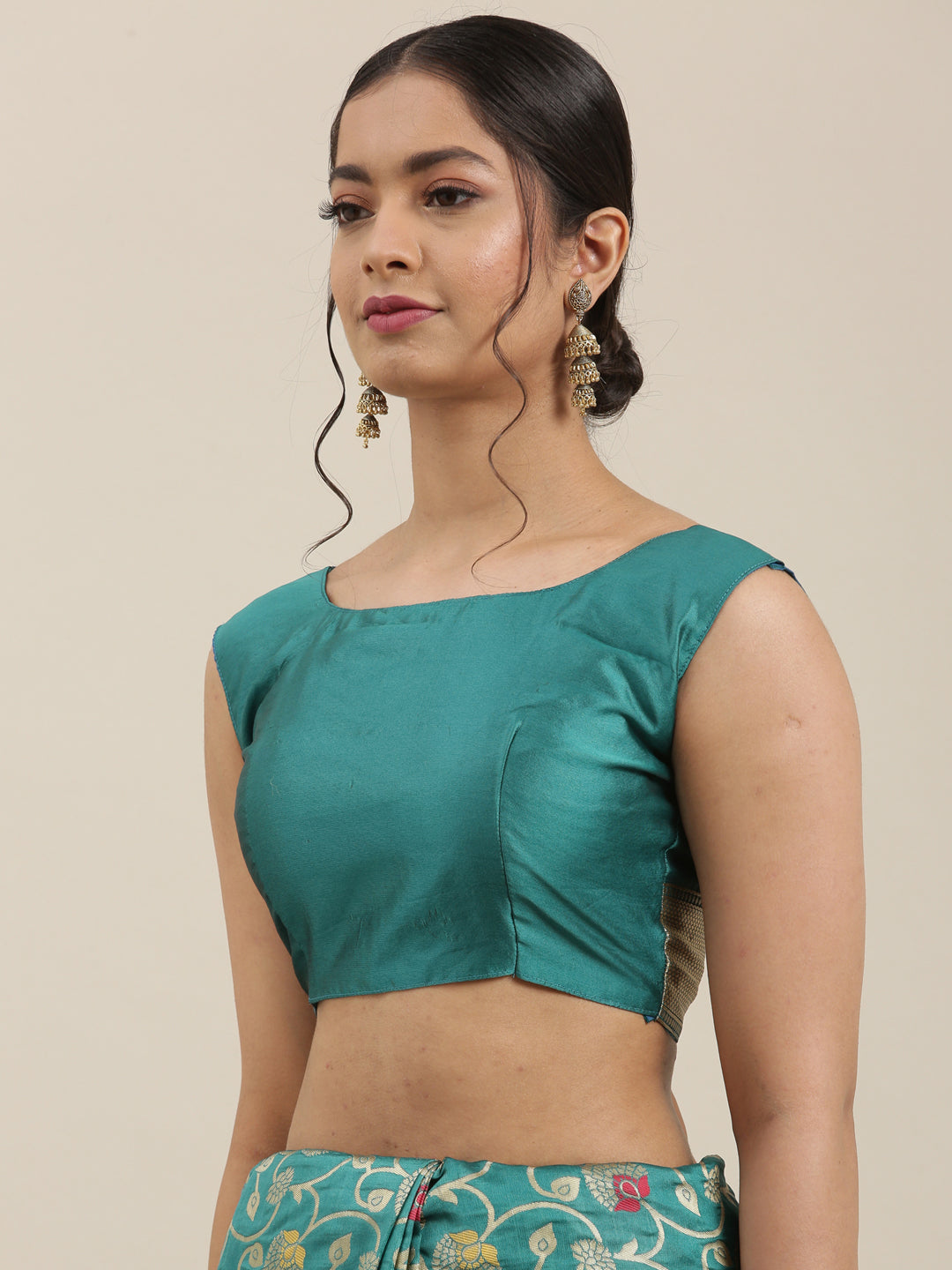 TEAL GREEN OREO SILK